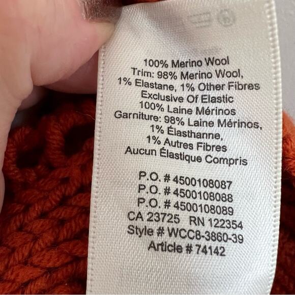 Aritzia Little Moon Negroni Merino Wool Turtleneck Sweater - Picture 7 of 7